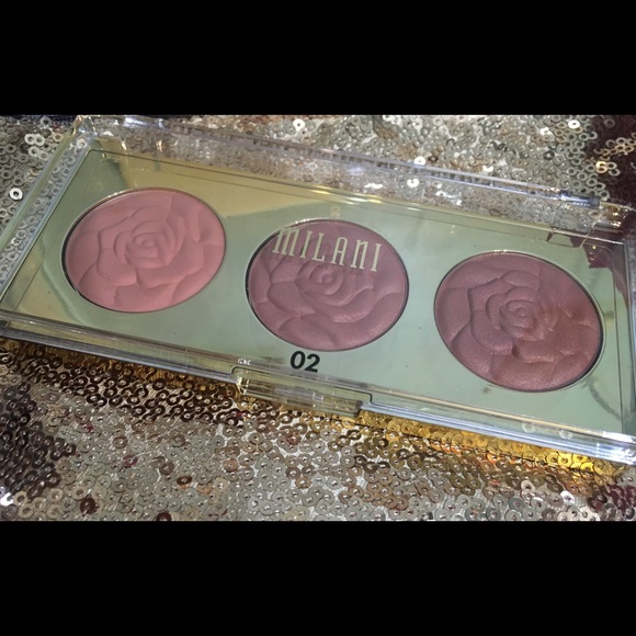 Milani Rose Blush Trio Palette BNIB 02 - Picture 5 of 6